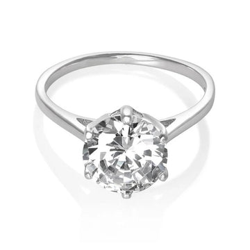 Polaris 9mm Solitaire Wedding Ring