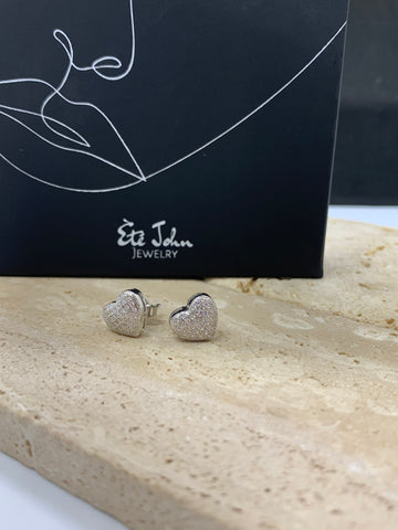 Heart Studs