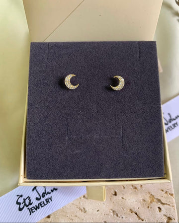 Crescent Moon Earring