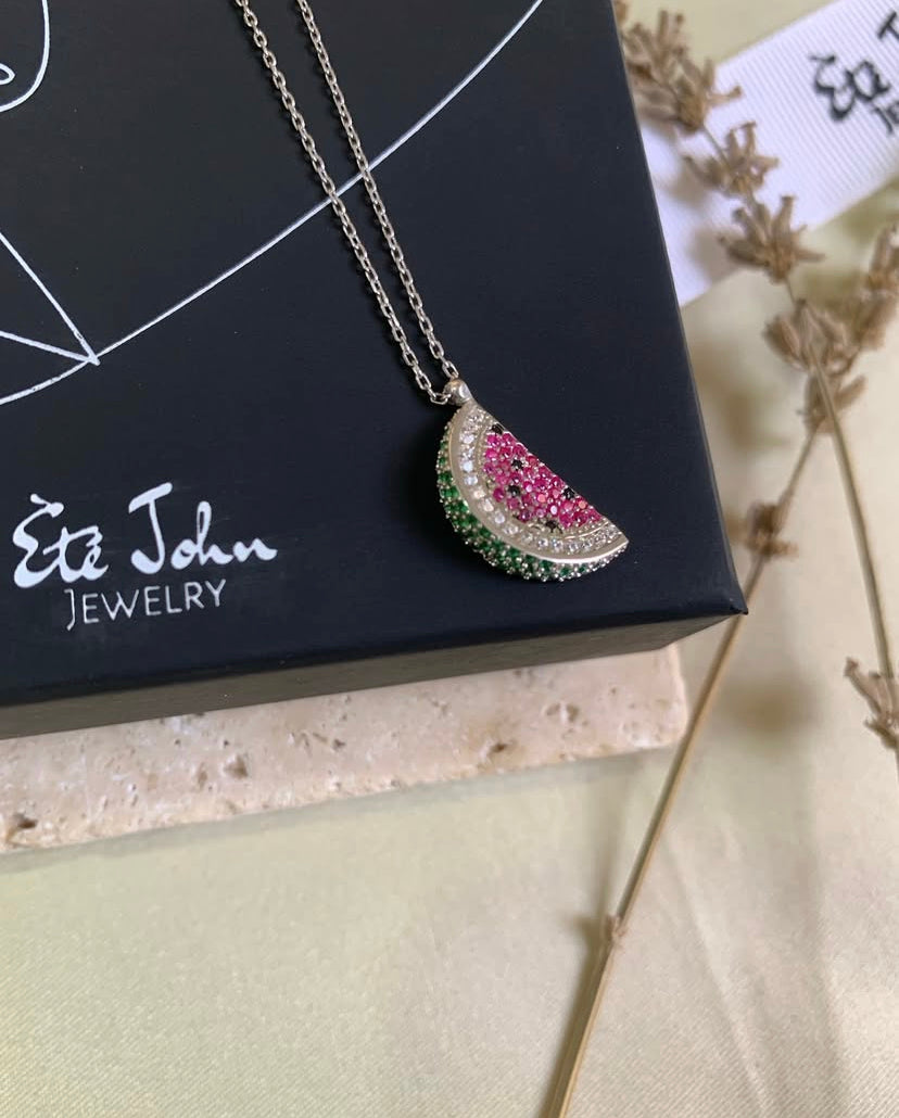 Watermelon Necklace